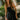 Alexa Black Flare Mini Dress- front view
