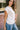 Madden Ivory Sleeveless Tee - side view