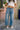 Estelle Medium Denim Barrel Leg Jeans- top view