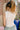 Kylie Off White Tank Top - close up back view