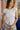 Annie Heather Grey Button-Up Top - front view