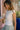 Annie Heather Grey Button-Up Top - side view