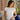 Alexia Ivory Lettuce Ruffle Top- front view