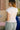 Alexia Ivory Lettuce Ruffle Top- back view