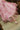 front detail bottom view of Marina Floral Tulle Maxi Dress