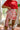 Luna Seashell Wrap Mini Skirt - close up front view