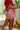 Luna Seashell Wrap Mini Skirt - close up side view