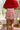 Luna Seashell Wrap Mini Skirt - close up back view