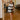 Maia Black & Natural Linen Shorts- full body view