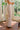 Mica: Jane Pink Wide Leg Jeans - close up side view