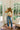 Risen: Crews Stitch Wide Leg Jeans - full body view