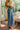 Risen: Crews Stitch Wide Leg Jeans - close up side view