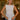 Tasha White Lace Flare Tank Top -close  front view