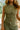 Eden Olive Denim Vest Top - close up front view 