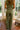 Eden Olive Wide Leg Pants - close up back view