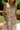 front view of the Phoebe Cream And Brown Floral Midi Dress