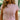 front view of the Presley Light Pink Knit Short Sleeve Top