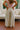 Lydia Beige Wide Leg Pants - view of back