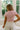 back view of the Presley Light Pink Knit Short Sleeve Top