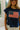 front view of the Liberty Navy American Flag Top