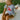 Rachel Heather Grey & Red Lobster Short Sleeve Top- front top view