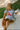 Rachel Heather Grey & Red Lobster Short Sleeve Top- front top view
