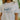 Sardines White & Blue Cotton Graphic Top- close up front view