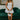 Haven White Flare Skirt Mini Dress- full body view