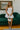 Haven White Flare Skirt Mini Dress- full body view