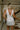 Emersyn White Satin Scarf Neck Mini Dress- full back view