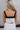 Caroline Oatmeal & Black Linen Tank Top -close back view