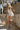 Beth Natural Floral Straw Shoulder Purse - full body view of model holding purse