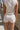 Riley Cream Eyelet Shorts - close back view