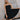 Celeste Black Corset Strapless Mini Flare Dress- front view