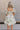 Lilah Cream Multi Floral Mini Dress- back view
