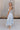 Natalia Blue Multi Floral Halter Midi Dress- side view