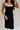 front view of female model wearing the Marissa Black & White Trim Midi Dress which features Black Lightweight Fabric, Midi Length, Black Lining, White Trim Details, Back Slit , Square Necklineand Side Monochrome Zipper with Hook ClosureFull body view of female model wearing the Marissa Black & White Trim Midi Dress which features Black Lightweight Fabric, Midi Length, Black Lining, White Trim Details, Back Slit , Square Necklineand Side Monochrome Zipper with Hook Closure