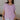 Front view of female model wearing the Haisley Pink Mauve Short Sleeve Top which features Pink Mauve Lightweight Fabric,  Pink Mauve Lining, Round Neckline and Short Sleeves