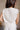 Everly Beige & Black Ruffle Sleeveless Top- close up back view
