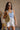 Julia Blue Waffle Knit Henley Tank- top view