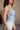 Julia Blue Waffle Knit Henley Tank- side view