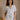 Allison Blue & Ivory Linen Seashell Top- front view