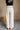Luna Natural & Black Belt Wide Leg Pants- full back view