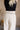 Luna Natural & Black Belt Wide Leg Pants- back view