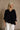 Valerie Black Short Sleeve Top - front view
