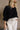 Valerie Black Short Sleeve Top - front top view