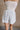 Lena Blue & White Stripe Shorts- back view