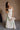 Samara Cream & Light Green Palm Leaf Maxi Dress- full view