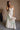 Samara Cream & Light Green Palm Leaf Maxi Dress- full front view