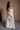 Samara Cream & Light Green Palm Leaf Maxi Dress- full body front view